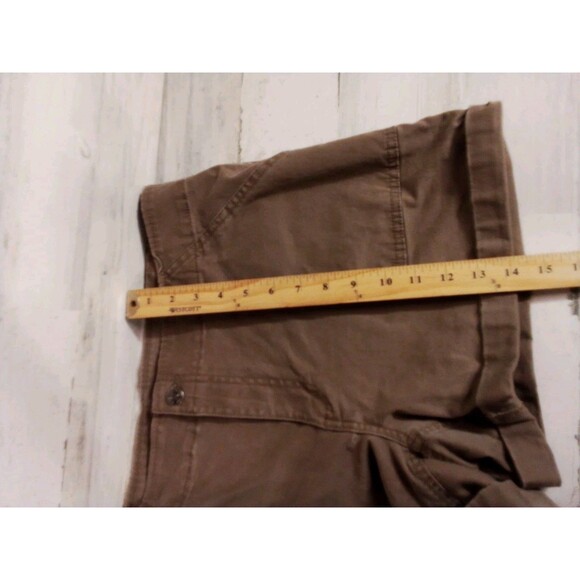 Women's Magellan‎ Brown Shorts Adjustable Length Size 16 - Picture 10 of 16